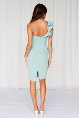 Home Late Midi Dress Mint