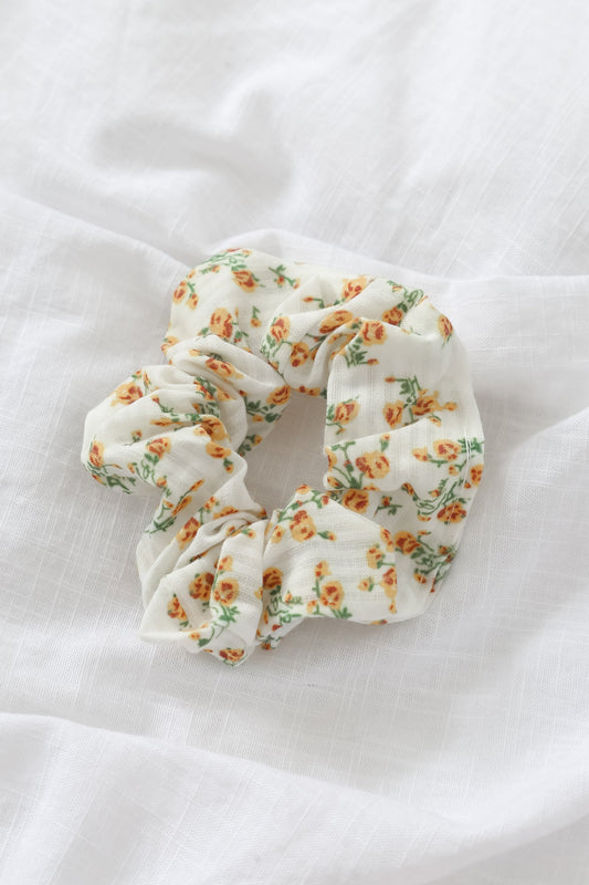 Rural Blessing Scrunchie White