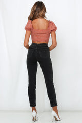 Abrand A 94 High Slim Jeans Black