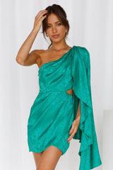 RUNAWAY Serita Dress Emerald