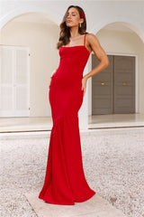 DEAR EMILIA Sparks Of Attraction Maxi Dress Red