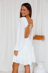 Simple Yes Dress White