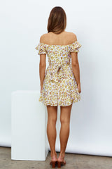 Wild Hearts Dress Yellow