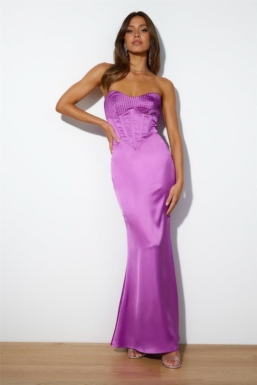 Take A Ride Maxi Dress Purple