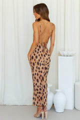 SNDYS Instinct Dress Leopard