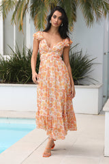 Angel Eyes Maxi Dress Orange