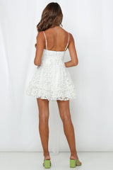 United Hearts Dress White