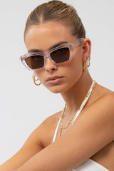 BANBE The Gisele Sunglasses Clear