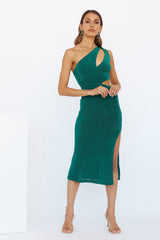 Ring Ring Midi Dress Emerald