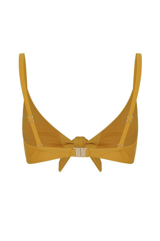 HELLO MOLLY Buena Vista Dream Swim Top Mustard