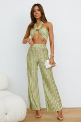 Loveline Crop Top Green