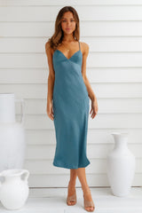 Smooth Sounds Maxi Dress Blue