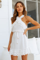 Twilight Horizon Dress White