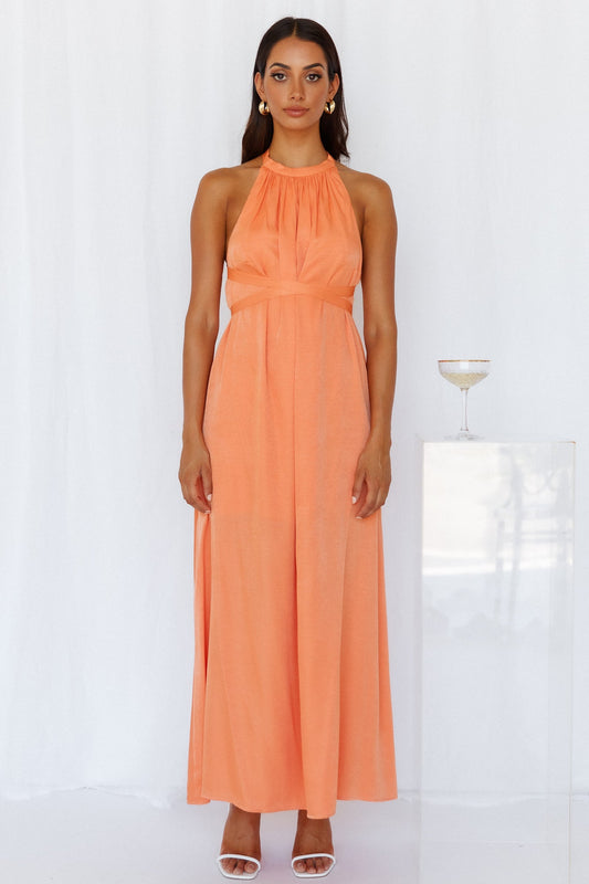 Embrace It Maxi Dress Orange