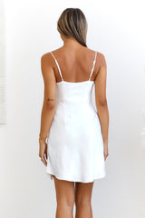 Hi High Dress White