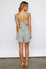 Needs And Wants Romper Blue