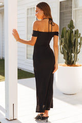 Popular Girl Maxi Dress Black