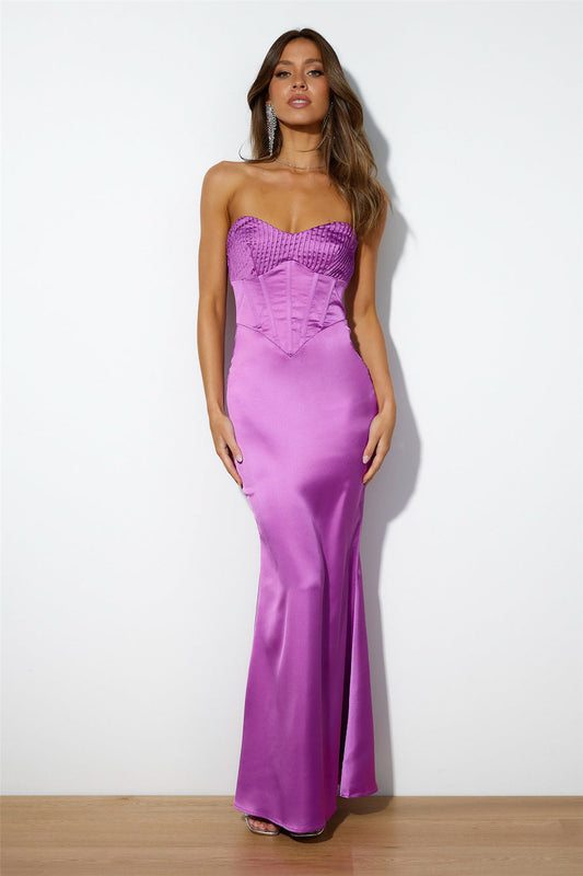 Take A Ride Maxi Dress Purple