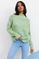 Ascent To Cuteness Knit Jumper Green