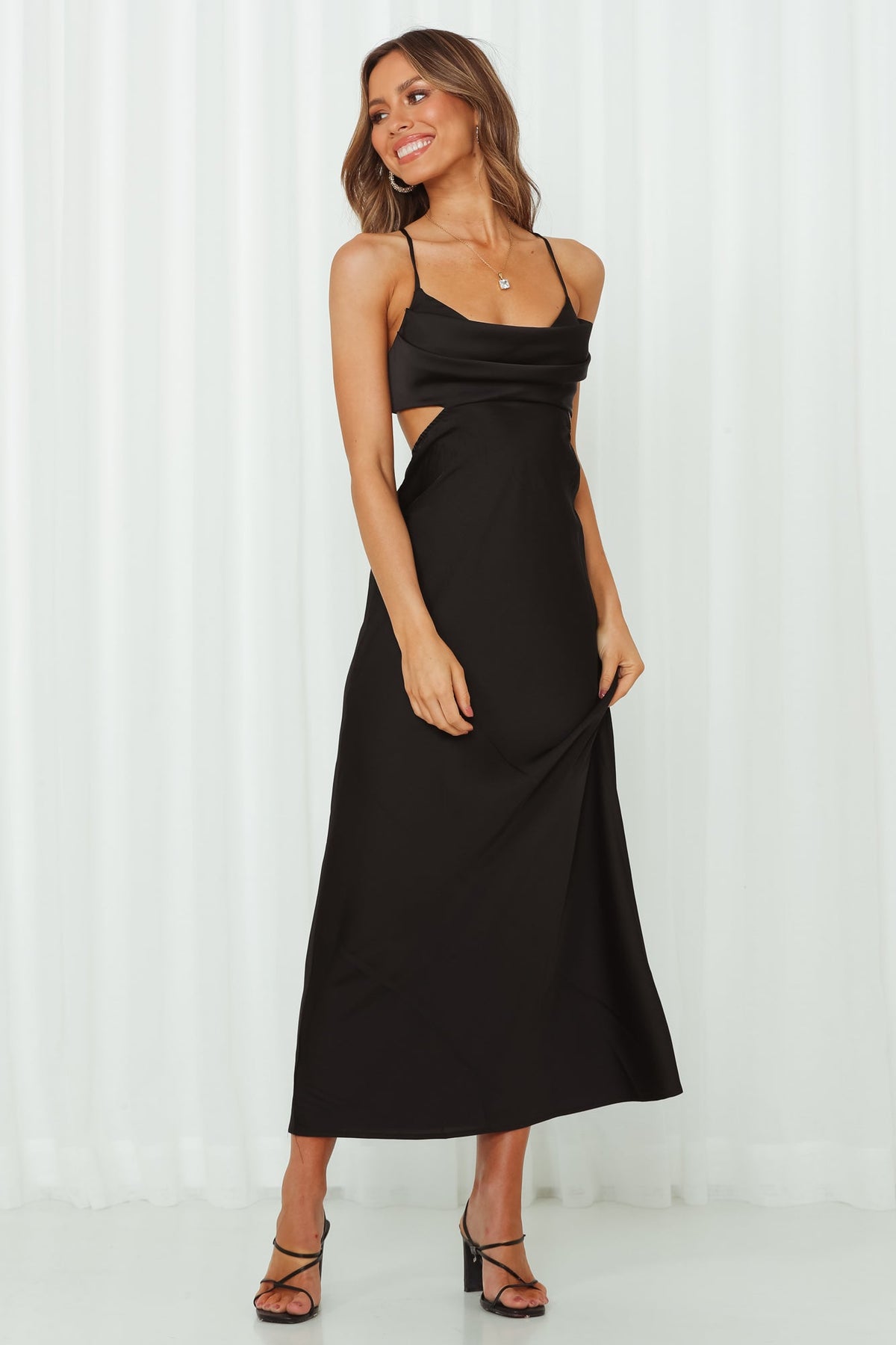 Angels In America Midi Dress Black