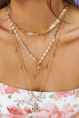 Siren Call Necklace Gold