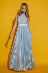 Sweet Encounters Maxi Dress Blue