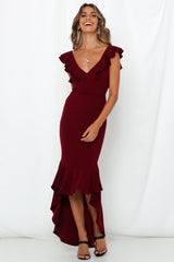 The Hills Maxi Dress Plum