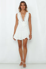 Still The One For Me Romper White