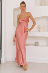 Grandest Entrance Maxi Dress Pink