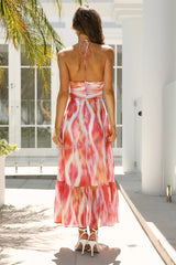 Sunset Lines Midi Dress