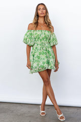 Challenge Your Faith Dress Green