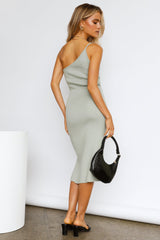 Jade Midi Dress Sage