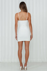 Out Of Order Dress White