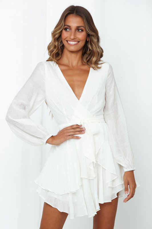 Etta Dress White