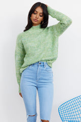 Ascent To Cuteness Knit Jumper Green