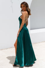 DEAR EMILIA Fern Gully Maxi Dress Green