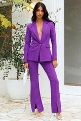 RUNAWAY Amity Blazer Purple