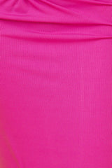 Karmic Power Maxi Skirt Fuchsia