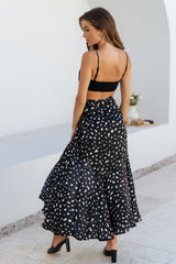 Eternal Love Life Maxi Skirt Black