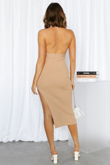 New Aurora Maxi Dress Tan