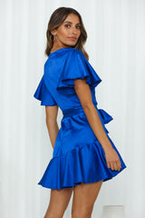 Sweet Mimosa Dress Blue