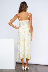 Sunrise In Paradise Midi Dress Yellow