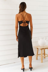 Smooth Sounds Maxi Dress Black