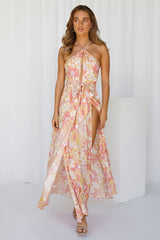 Stunning By Maxi Dress Yellow