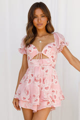 Fair Lady Romper Pink