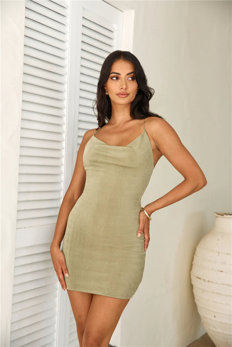 Spread Love Dress Olive