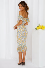 Alive Today Midi Dress Yellow