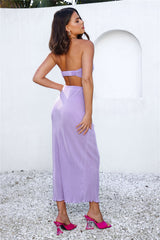 Balancing Act Maxi Skirt Purple