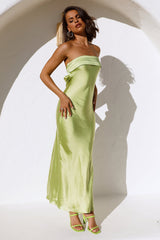 Run To The Top Maxi Dress Green