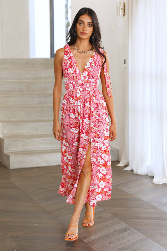 Garden Trips Maxi Dress Floral